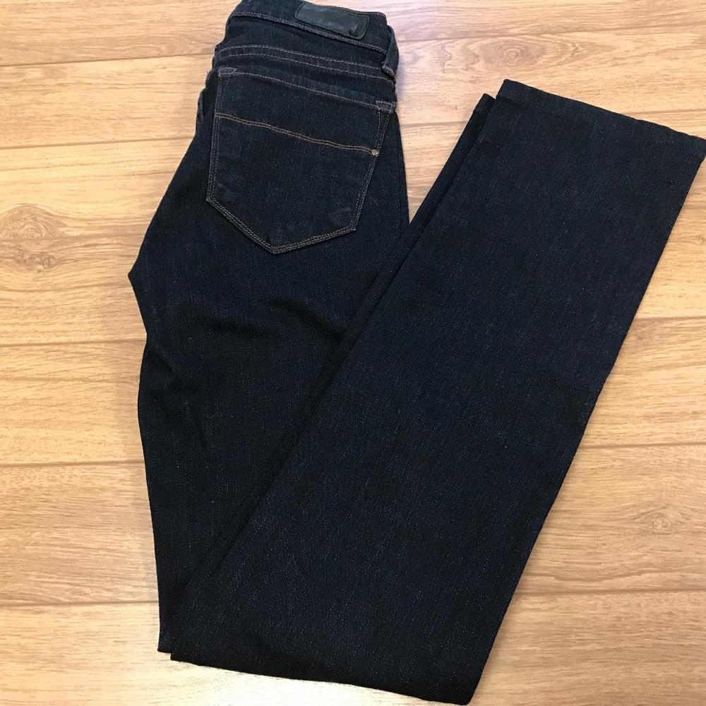J Brand cigarette leg dark denim blue jeans size 25